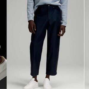 Lululemon abc crop utilitech navy pant sz‎ 40